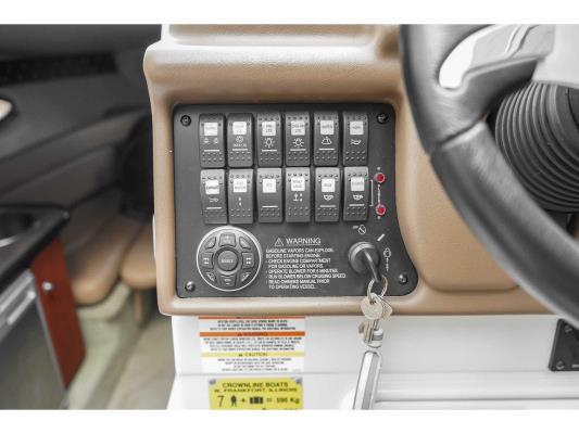 Crownline 266SC 2012 Speedboot (Mercruiser Motor 349,3PK) - (Trailer Harbeck BT3500M 62-WSJ-2)