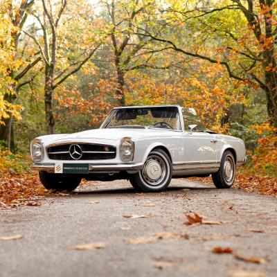 Mercedes-Benz 280 SL Pagode – Handgeschakeld – EU-uitvoering – 2.8 liter zes-in-lijn. 