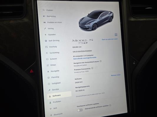 Tesla Model S 75D Base 333pk 2018 (Origineel-NL), XF-904-Z