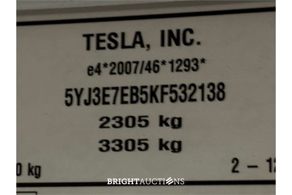 Tesla Model 3 Long Range AWD 75 kWh 2019 (Origineel-NL), G-315-PH