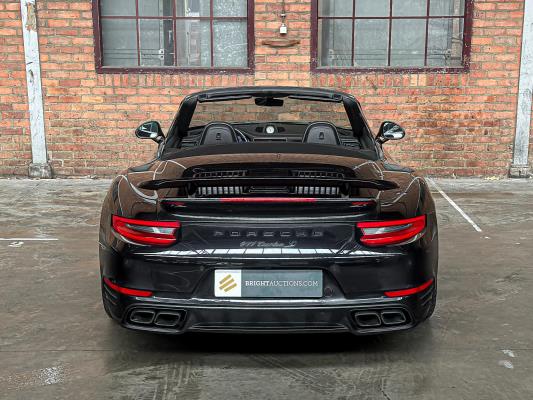 Porsche 911 991.2 Turbo S Cabrio 3.8 V6 581pk 2017 (Origineel-NL+2e eigenaar), PG-468-L