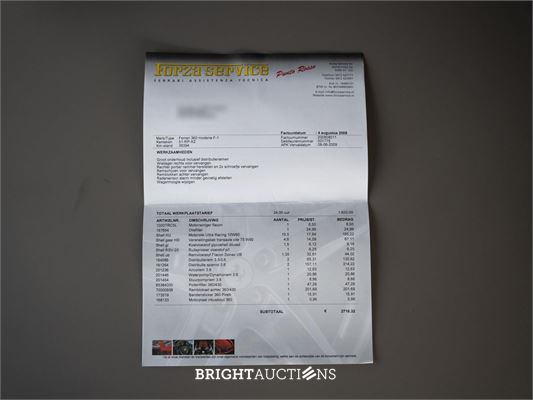Ferrari 360 3.6 V8 Modena F1 400pk 1999, 51-RP-XZ