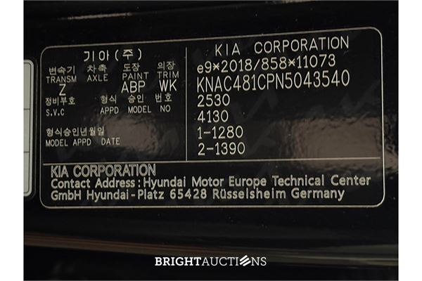 Kia EV6 GT-Line 77 AWD 4 kWh 2022 (Origineel-NL), P-013-RL