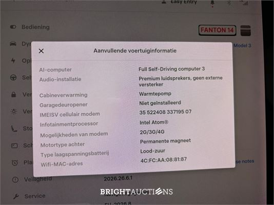 Tesla Model 3 Standard RWD Plus 60 kWh 238pk 2021 (Origineel-NL), L-975-NB