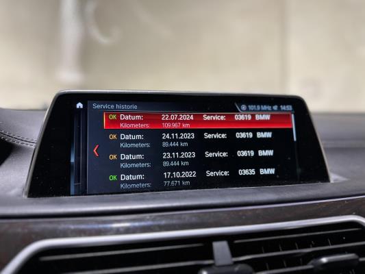 BMW 750Li xDrive High Executive 4.4 V8 7-serie 449pk 2017, XF-396-X