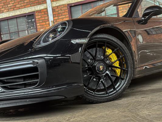 Porsche 911 991.2 Turbo S Cabrio 3.8 V6 581pk 2017 (Origineel-NL+2e eigenaar), PG-468-L