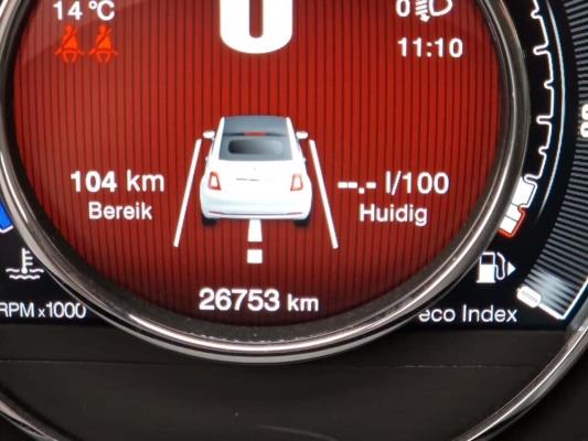 Fiat 500 C HYBRID Dolcevita 1.0 69pk 2023, T-937-PP