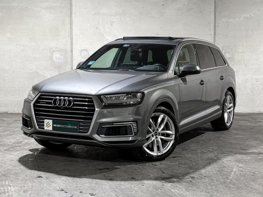 Audi Q7 3.0 TDI V6 e-tron Quattro Sport S-Line 258pk 2016 (Origineel-NL & 1e Eigenaar) Plug-In Hybrid, NB-194-Z (BTW AUTO)