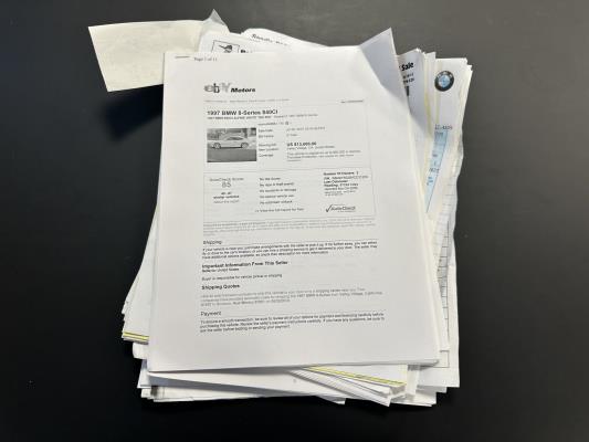 BMW 840Ci 4.4 V8 8-Serie 275PK 1997