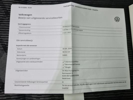 Volkswagen Golf Variant eTSI R-Line Business 1.5 150pk 2022, P-415-JJ