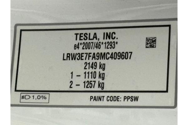 Tesla Model 3 Standard RWD Plus 60 kWh 238pk 2021 (Origineel-NL), N-008-RP