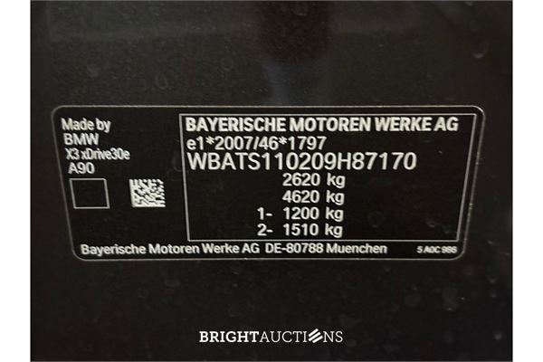BMW X3 xDrive30e Business Edition Plus 292pk 2021 (Origineel-NL), N-954-FB