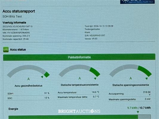 Volvo XC40 T4 Plug-in Hybrid Ultimate Bright 1.5 211pk 2022 (Origineel-NL), R-982-ND
