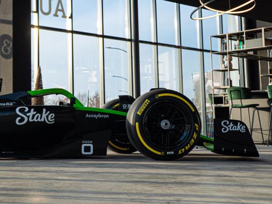 Stake F1 Team KICK Sauber Showcar 1:1 Scale