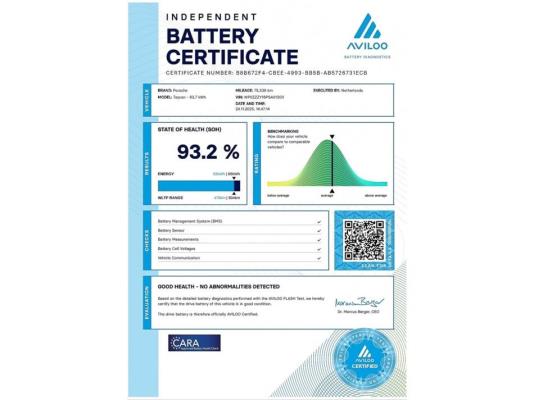 Porsche Taycan Performance Plus 93 kWh 381pk 2023, S-120-GD