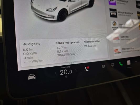 Tesla Model Performance 3 Awd AWD 75 kWh 462pk 2021 (Origineel-NL), L-019-BJ