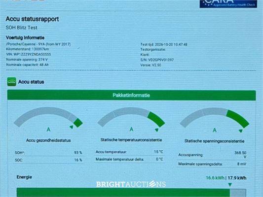 Porsche Cayenne E-Hybrid Platinum Edition 3.0 476pk 2022 (Origineel-NL), P-588-ZV