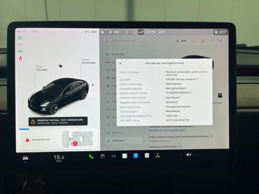 Tesla Model 3 Standard RWD Plus 60 kWh 238pk 2021 (Origineel-NL), L-540-GD