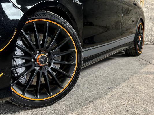 Mercedes-Benz CLA45 4Matic OrangeArt Edition CLA-klasse 360pk 2015, NL-Kenteken