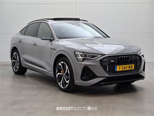Audi e-tron Sportback 50 S edition Quattro 71 kWh 313pk 2021, T-261-RR
