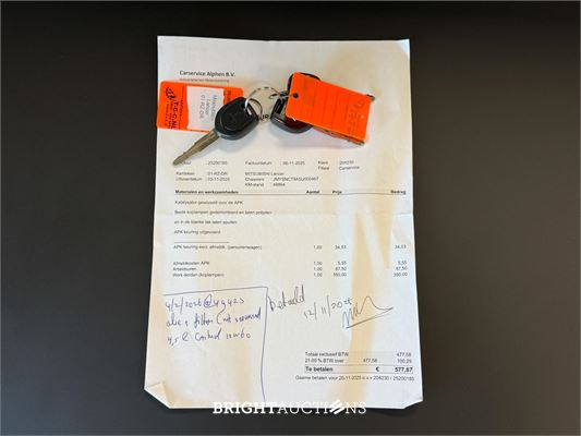 Mitsubishi Lancer Evolution 2.0 VIII MR RS 360pk 2005 (Origineel-NL + 2e Eigenaar), 01-RZ-DR