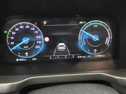 Kia Sorento Hybrid 2WD ExecutiveLine 7p 1.6 T-GDi 239pk 2022 (Origineel-NL), P-414-LL