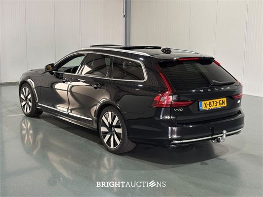 Volvo V90 T6 Plug-in Hybrid Ultimate Bright 2.0 AWD 398pk 2023 (Origineel-NL), X-873-GN