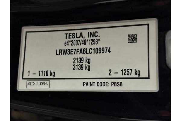 Tesla Model 3 Standard RWD Plus 60 kWh 2020 (Origineel-NL), K-848-FF
