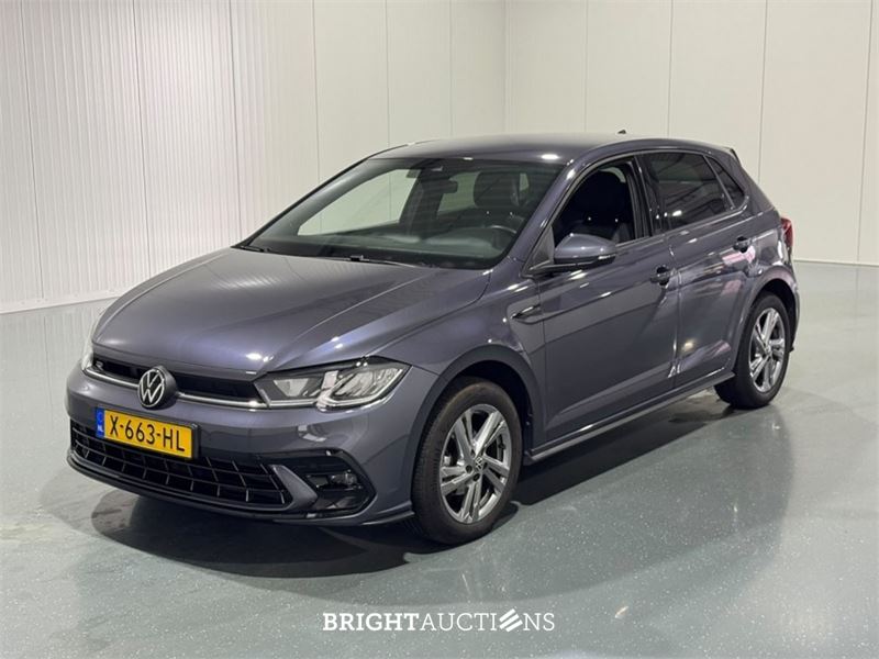 Volkswagen Polo R-Line 1.0 TSI 95pk 2023 (Origineel-NL), X-663-HL – kavel bij Bright Auctions