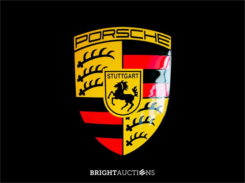 Porsche emaillebord | 54 x 40 cm – kavel bij Bright Auctions