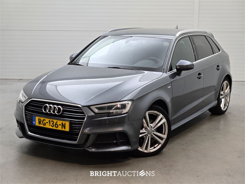 Audi A3 Sportback Sport S-Line Edition 1.0 TFSI 116pk 2017 (Origineel-NL), RG-136-N – kavel bij Bright Auctions