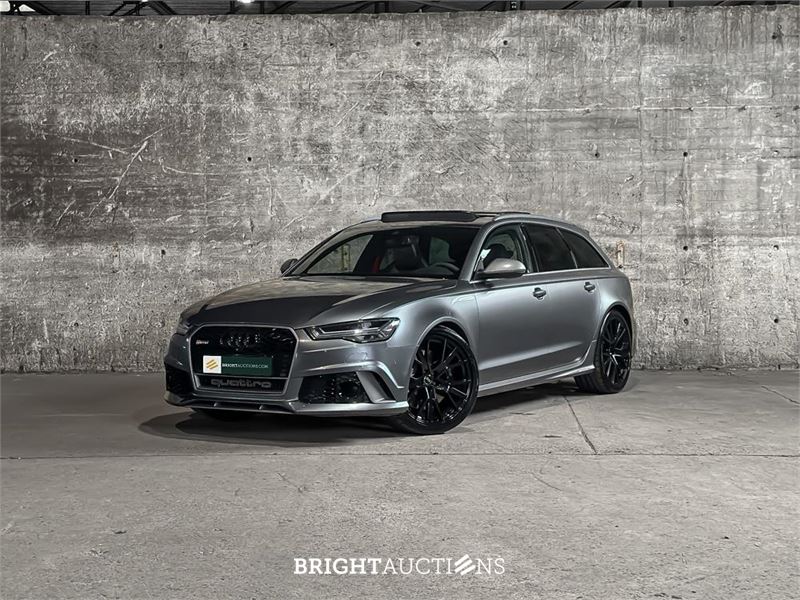 Audi RS6 Avant 4.0 V8 TFSI Quattro Performance Pro Line Plus 700pk 2018, J-475-LP – kavel bij Bright Auctions