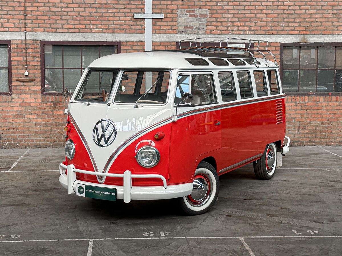 Volkswagen T1 Spijlbus Samba 46pk 1981, 1-ZSB-73