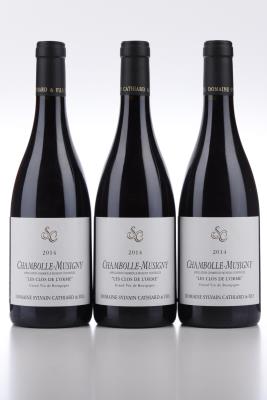 CHAMBOLLE MUSIGNY LES CLOS DE L'ORME 2014 - Sylvain Cathiard - 3 Bottles