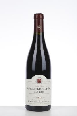 NUITS ST GEORGES AUX CRAS VIEILLES VIGNES 2016 - Bruno Clavelier - 1 Bottle
