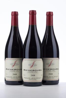 RICHEBOURG 2008 - Jean Grivot - 3 Bottles