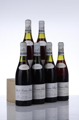 COTE DE BEAUNE VILLAGES 1985 - Leroy Negociant - 6 Bottles