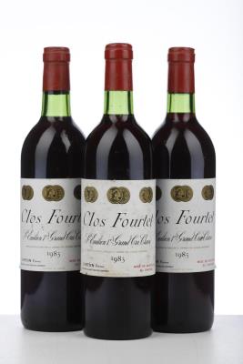 CLOS FOURTET 1983 - Mc - 3 Bottles