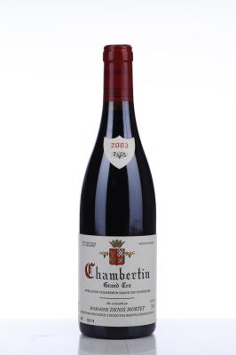 CHAMBERTIN 2003 - Denis Mortet - 1 Bottle