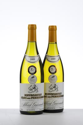 MEURSAULT CLOS DES PERRIERES 2009 - Albert Grivault - 2 Bottles