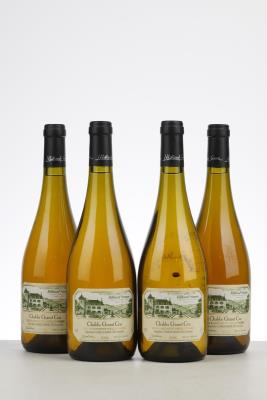 CHABLIS LES BLANCHOTS VIEILLE VIGNES 1996 - Billaud Simon - 4 Bottles