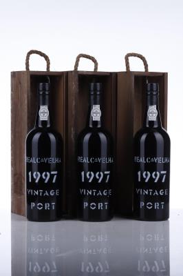 REAL COMPANHIA VELHA VINTAGE PORT 1997 - Real Companhia Velha - 3 Bottles - Oc 1