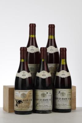 SAVIGNY LES BEAUNE LES SERPENTIERES 1992 - Maurice Ecard - 5 Bottles