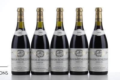 GRANDS ECHEZEAUX 1990 - Mongeard Mugneret - 5 Bottles