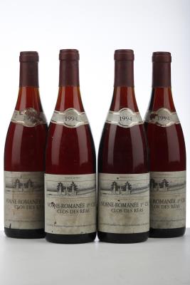 VOSNE ROMANEE CLOS DES REAS 1994 - Jean Gros - 4 Bottles