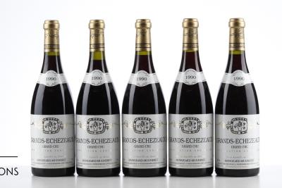 GRANDS ECHEZEAUX 1990 - Mongeard Mugneret - 9 Bottles - Oc 12