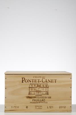 PONTET CANET 2012 - Mc - 6 Bottles - Owc 6