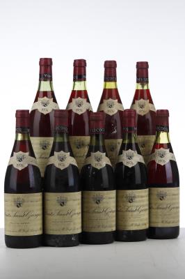 NUITS ST GEORGES 1976 - Grafe Lecocq - 9 Bottles