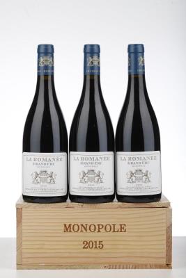 LA ROMANEE 2015 - Comte Liger Belair - 3 Bottles - Owc 3