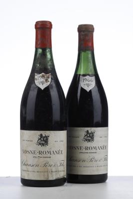 VOSNE ROMANEE 1966 - Chanson - Mb - 2 Bottles